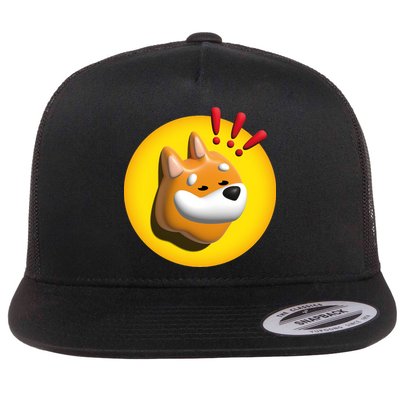 Bonk Crypto Currency Flatbill Hat