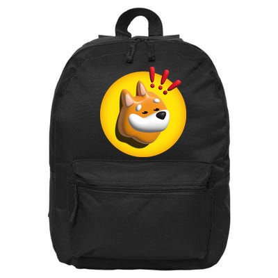 Bonk Crypto Currency 16 in Basic Backpack