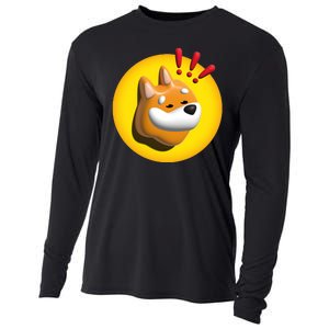 Bonk Crypto Currency Cooling Performance Long Sleeve Crew