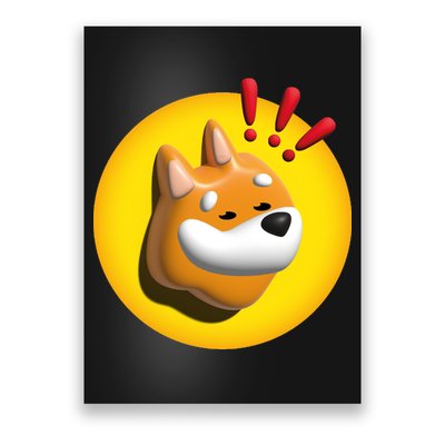 Bonk Crypto Currency Poster