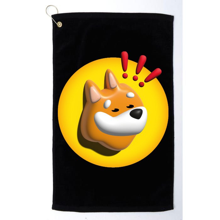Bonk Crypto Currency Golf Towel