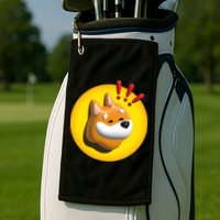 Bonk Crypto Currency Golf Towel