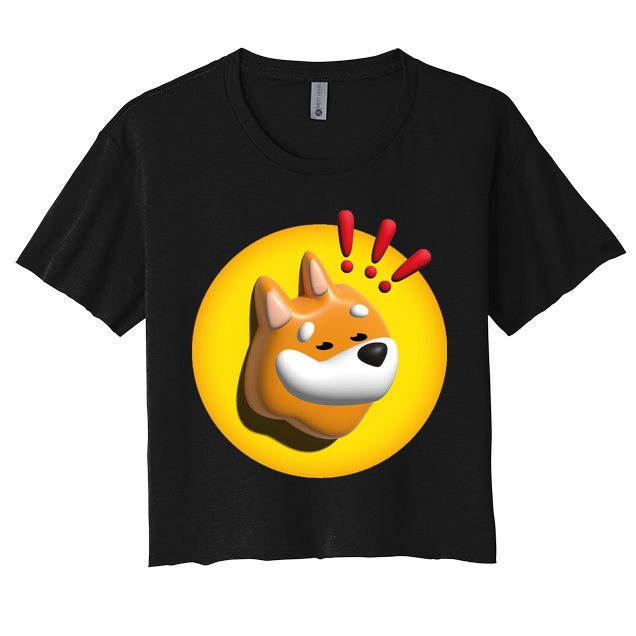 Bonk Crypto Currency Crop Top