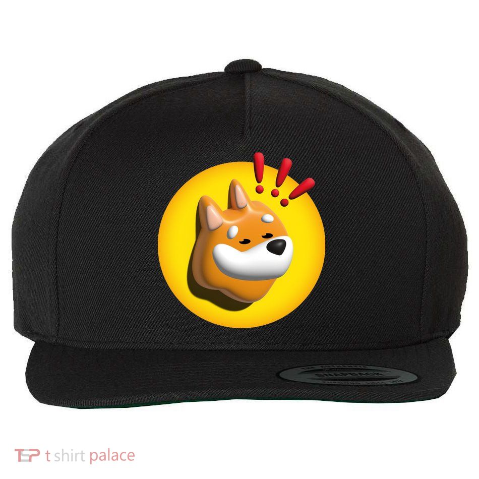 Bonk Crypto Currency Wool Snapback Cap
