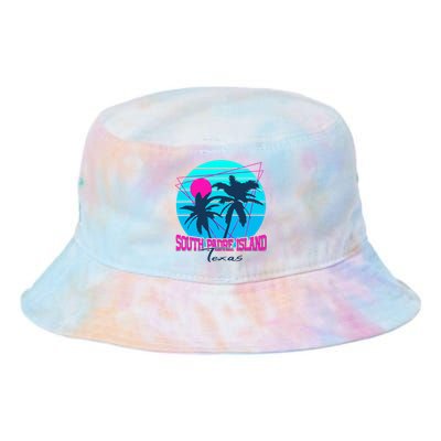 Beach Coastal City Vacation Souvenir South Padre Island Tie Dye Newport Bucket Hat