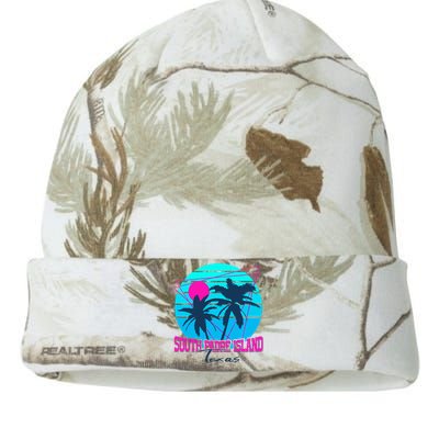 Beach Coastal City Vacation Souvenir South Padre Island Kati Licensed 12" Camo Beanie