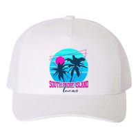 Beach Coastal City Vacation Souvenir South Padre Island Yupoong Adult 5-Panel Trucker Hat