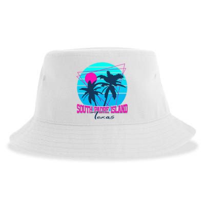 Beach Coastal City Vacation Souvenir South Padre Island Sustainable Bucket Hat