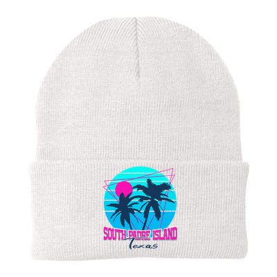 Beach Coastal City Vacation Souvenir South Padre Island Knit Cap Winter Beanie