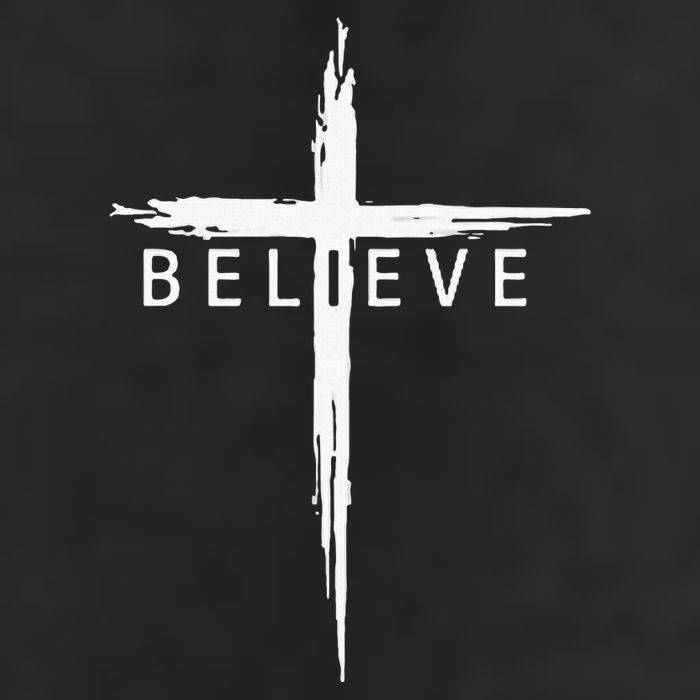 Believe Christian Cross Jesus Christ Christians Adult Drive Performance Visor