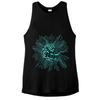 Binary Coding Computer Nerd Geeks Programmer Funny Coding Ladies PosiCharge Tri-Blend Wicking Tank