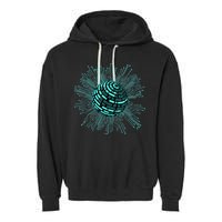 Binary Coding Computer Nerd Geeks Programmer Funny Coding Garment-Dyed Fleece Hoodie