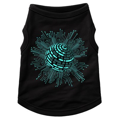 Binary Coding Computer Nerd Geeks Programmer Funny Coding Doggie Tank