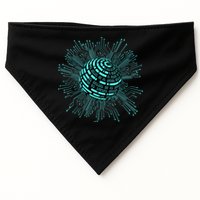 Binary Coding Computer Nerd Geeks Programmer Funny Coding USA-Made Doggie Bandana