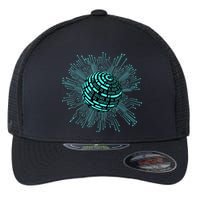 Binary Coding Computer Nerd Geeks Programmer Funny Coding Flexfit Unipanel Trucker Cap