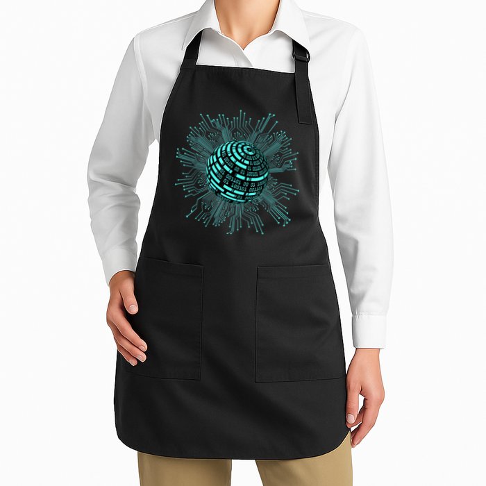 Binary Coding Computer Nerd Geeks Programmer Funny Coding Apron