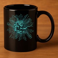 Binary Coding Computer Nerd Geeks Programmer Funny Coding 11oz C Handle Ceramic Mug