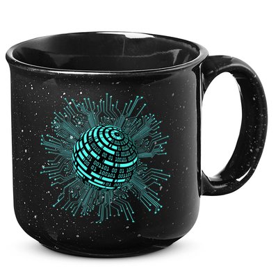 Binary Coding Computer Nerd Geeks Programmer Funny Coding 15oz Campfire Ceramic Mug