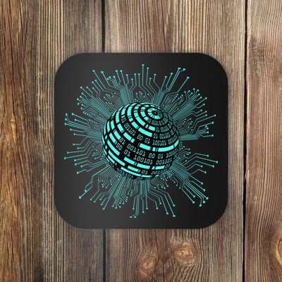 Binary Coding Computer Nerd Geeks Programmer Funny Coding Coaster