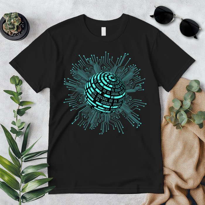 Binary Coding Computer Nerd Geeks Programmer Funny Coding Premium T-Shirt