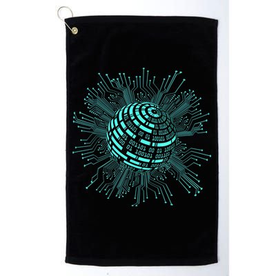 Binary Coding Computer Nerd Geeks Programmer Funny Coding Golf Towel