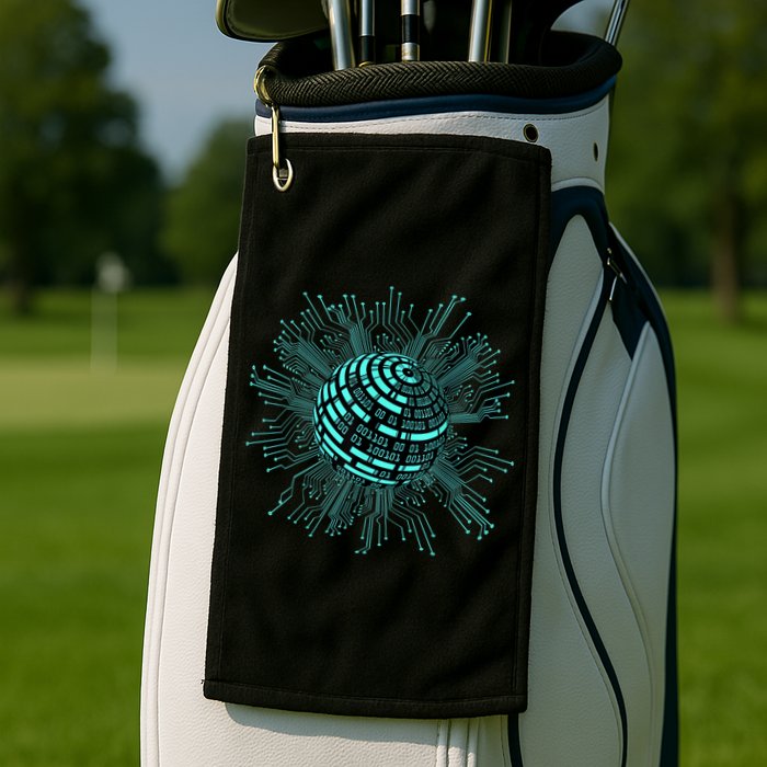 Binary Coding Computer Nerd Geeks Programmer Funny Coding Golf Towel