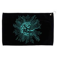 Binary Coding Computer Nerd Geeks Programmer Funny Coding Grommeted Golf Towel