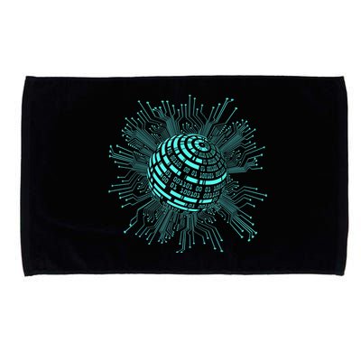 Binary Coding Computer Nerd Geeks Programmer Funny Coding Microfiber Hand Towel