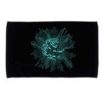 Binary Coding Computer Nerd Geeks Programmer Funny Coding Microfiber Hand Towel