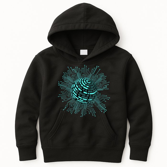 Binary Coding Computer Nerd Geeks Programmer Funny Coding Kids Hoodie