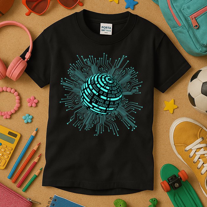Binary Coding Computer Nerd Geeks Programmer Funny Coding Kids T-Shirt