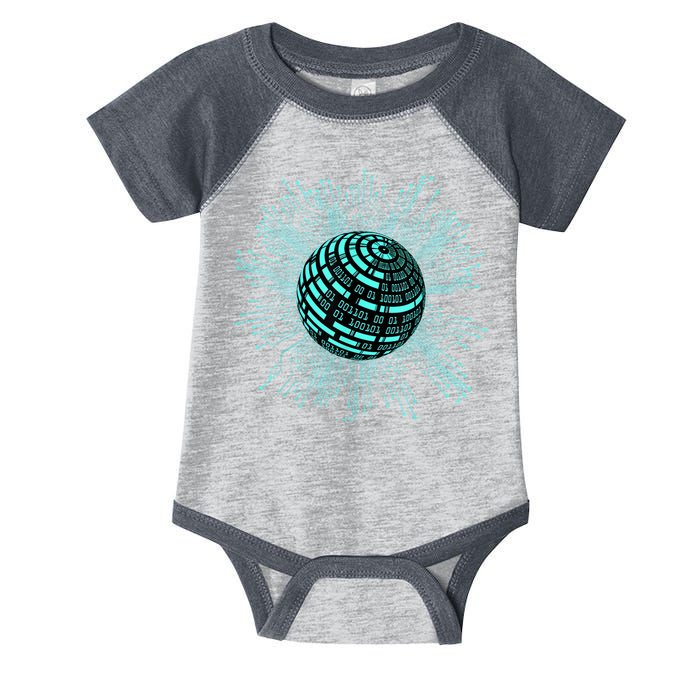Binary Coding Computer Nerd Geeks Programmer Funny Coding Infant Baby Jersey Bodysuit