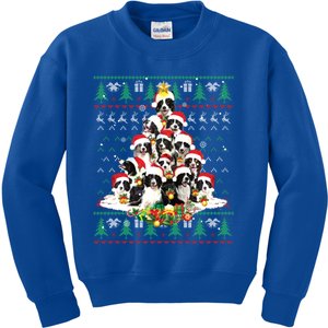 Border Collie Christmas Dog Lover Gift Ugly Sweater Xmas Gift Kids Sweatshirt