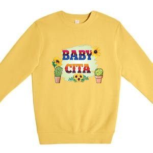 Baby Cita Cinco De Mayo 5 De Mayo Cactus Fiesta Premium Crewneck Sweatshirt