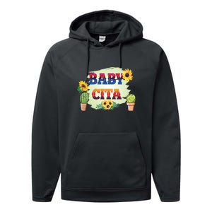 Baby Cita Cinco De Mayo 5 De Mayo Cactus Fiesta Performance Fleece Hoodie