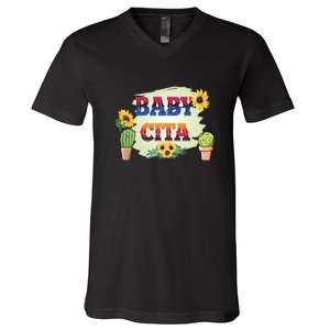 Baby Cita Cinco De Mayo 5 De Mayo Cactus Fiesta V-Neck T-Shirt