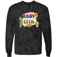 Baby Cita Cinco De Mayo 5 De Mayo Cactus Fiesta Tie-Dye Long Sleeve Shirt