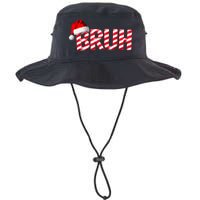 Bruh Christmas Candy Cane For Funny Xmas Bruh Legacy Cool Fit Booney Bucket Hat