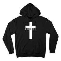 Believe Christian Cross Religious Hoodie