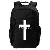 Believe Christian Cross Religious Backpack