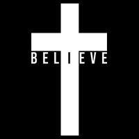 Believe Christian Cross Religious Backpack