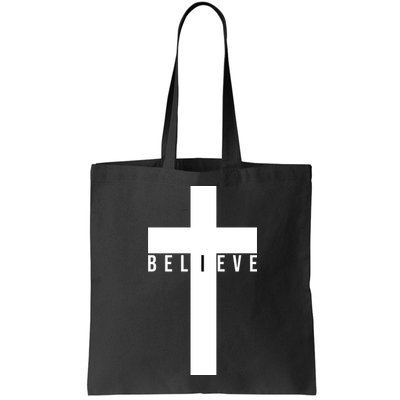 Believe Christian Cross Religious Bag
