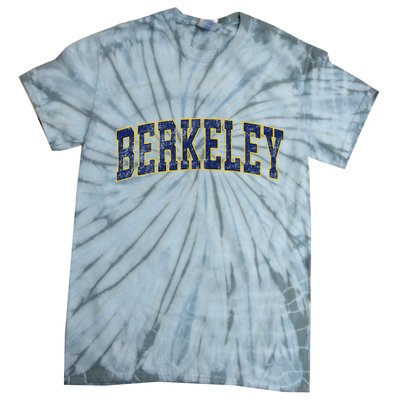 Berkeley California Ca Vintage Athletic Sports Tie-Dye T-Shirt