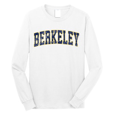Berkeley California Ca Vintage Athletic Sports Long Sleeve Shirt