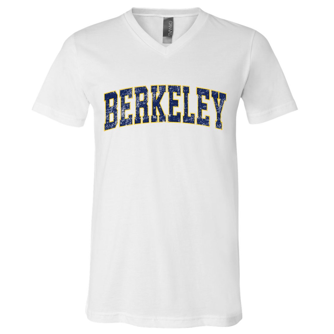 Berkeley California Ca Vintage Athletic Sports V-Neck T-Shirt