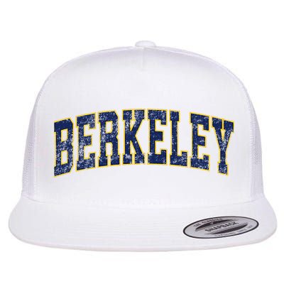 Berkeley California Ca Vintage Athletic Sports Flatbill Hat