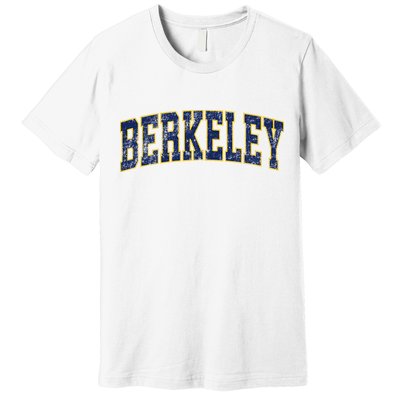 Berkeley California Ca Vintage Athletic Sports Premium T-Shirt