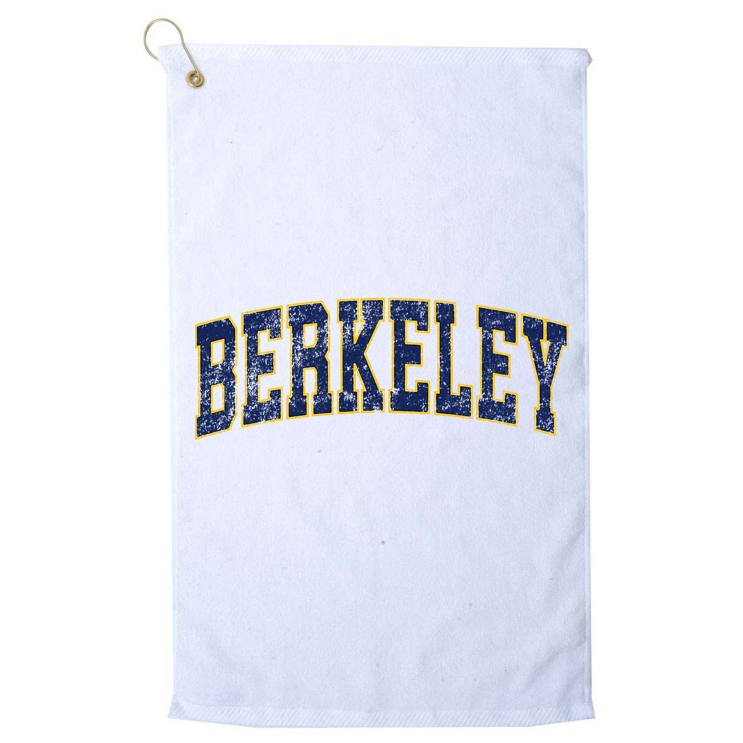 Berkeley California Ca Vintage Athletic Sports Golf Towel
