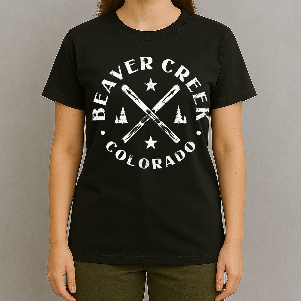 Beaver Creek Colorado Ski Mountain Skiing Skier T-Shirt