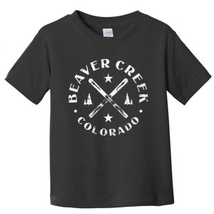 Beaver Creek Colorado Ski Mountain Skiing Skier Toddler T-Shirt